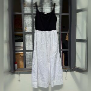 Babaton Aritzia Black and White Maxi Dress Size L